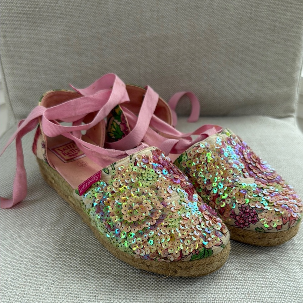 Lelli Kelly Italian sequin shoes women’s